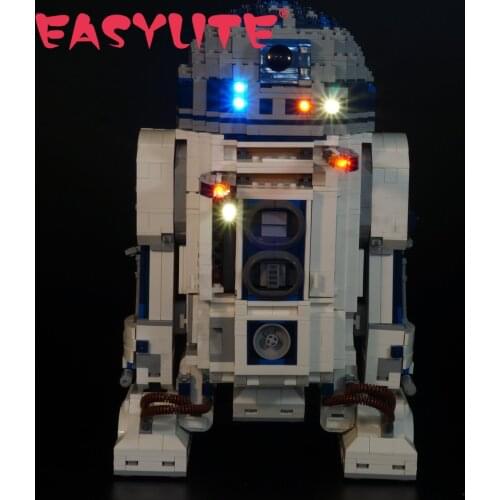 LED Light Set For 10225 And 05043 R2-D2 DIY Toys Blocks Bricks Only Lighting Kit Not Include Model