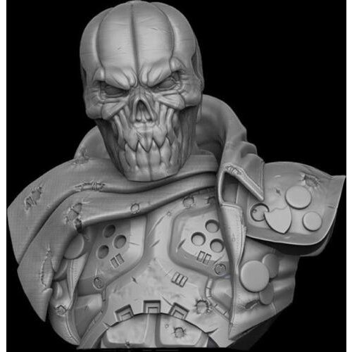 New Unassembled 1/10 man Fantasy Halloween Jack Warrior Soldier bust Resin Kit DIY Toys Unpainted resin model