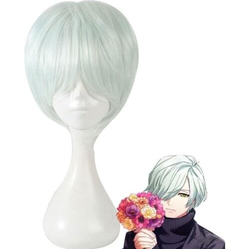 New Music hand tour A3! Winter Troupe Weird F and lament Opera Mikage Hisoka Cosplay Wig Heat Resistant Synthetic Wig Party