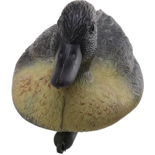 Hunting Male Decoy Plastic Floating Duck Decoy Drake Yard Decor - Pack of 5