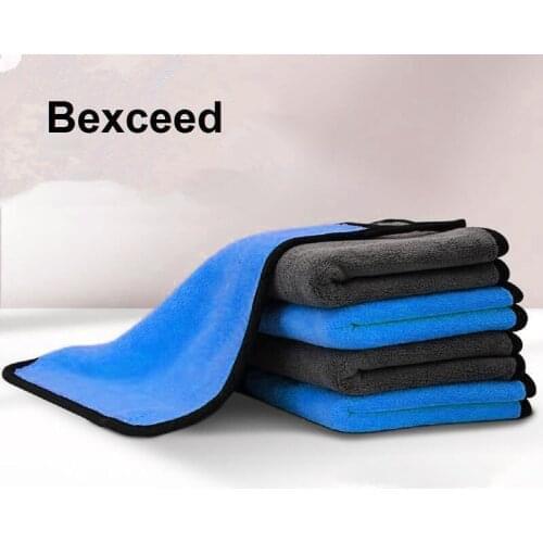 Car Wash Towel Microfiber Car Cleaning Drying Cloth Hemming Car Care Cloth Detailing pet Cleaning Towel 30x30/40/60CM