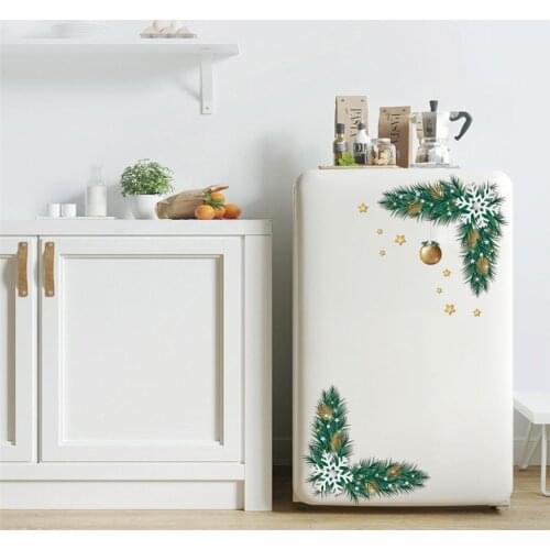 Christmas Decoration Sticker Mobile Creative Twig Bell Wall Stickers Affixed With Decorative Wall Window Decoration Wall Decal