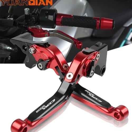 CBR550R lever For HONDA CBR500R CBR500 R CBR 500R CBR 500 R 2013 2014 2015 2016-2018 Motorcycle adjustable Brake Clutch Levers