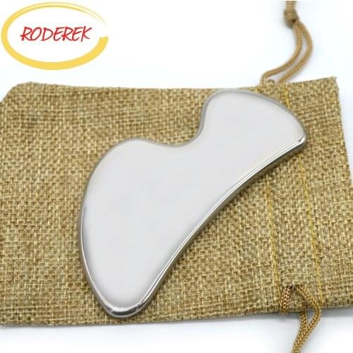 Steel Gua Sha Board Body Scraper Chinese Guasha Tool For Relax Body Health Care Therapy Massager