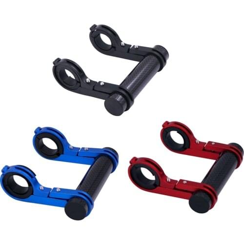Bicycle Handlebar Extended Bracket Bike Headlight Mount Bar Computer Holder Lantern Lamp Support Rack Alloy Fiber Stand