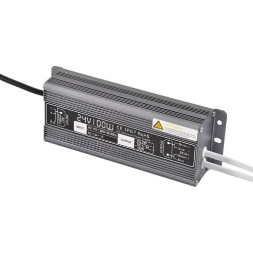 DC 24V 100W waterproof IP67 led driver Access control driver adapter led light transformer 4.2A power charger for leds