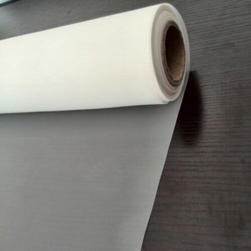 120T Width 300Mesh Polyester White Silk Screen Printing Mesh Fabric for Clothes Textiles Screen Printing Mesh Filter Net