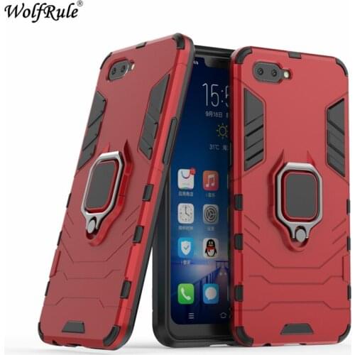 Car Phone Holder Magnetic Case Oppo A3S Case On Oppo A3S Finger Ring Stand Cover For Oppo A5 Case Coque 6.2 inch CPH1803 CPH1805