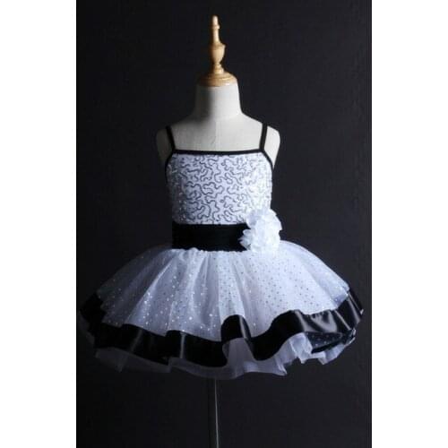 Ballerina Kids Performance Dancewaer Women Classical Ballet Tutu Gymnastics Leotards Professional White Swan Lake Ballet Costume