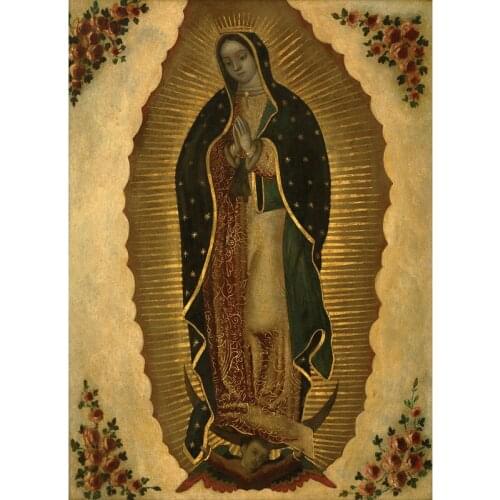 Virgin Mary Portrait Diamond Painting Woman, 5d Diamond Mosaic Artwork, Home Decor