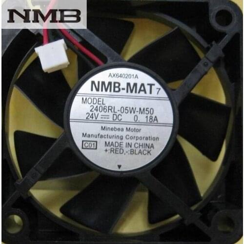 For NMB 2406RL-05W-M59 6015 24V 60mm 6cm cooling fan