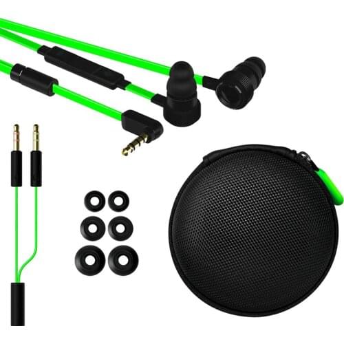 2021 New headset with microphone for gamers sports wired headset 3.5mm earplugs Hammerhead Pro V2 in-ear gaming headset