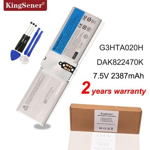 KingSener G3HTA020H DAK822470K Battery For Microsoft Surface Book 1st 1703 1704 1705 13.5" CR7-00005 CR7-00007 Screen Battery