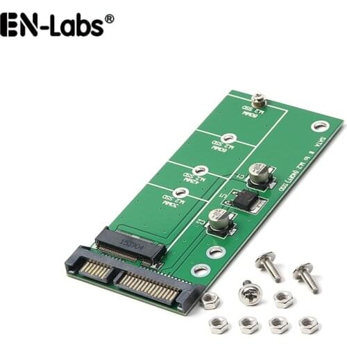 M2 SSD NGFF to SATA Adapter 6Gbps SATA III TO M.2 Converter Card 22-Pin SATA3 NGFF M.2 SATA-Base B/B + M Key Hard Drive HDD