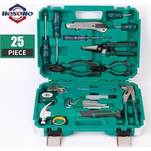 HOSONO Tool Set Hand Tools for Car Repair Ratchet Spanner Wrench Socket Set Professional Bicycle Car Repair Tool Kits