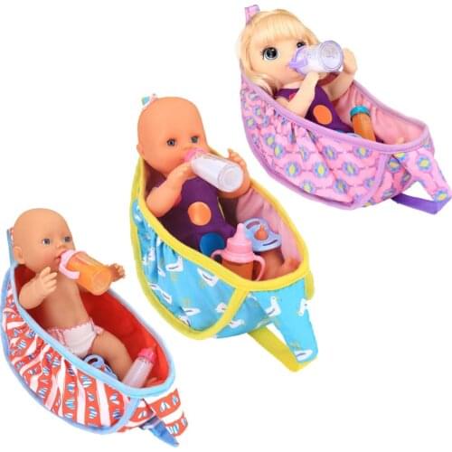 New Baby bottle set and sleeping bag Fit 35 cm Nenuco Doll Nenuco y su Hermanita Doll Accessories