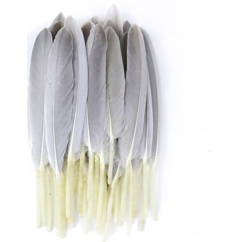 10Cm-15Cm Natural Big Goose Feathers DIY Pens Decorative Accessories For Needlework Handicrafts Clothes Plumes Home Decor Crafts