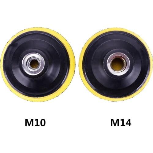 80MM Car Polishing Buffing Pad Hook Loop Backer Plate Select Size Sets Backing