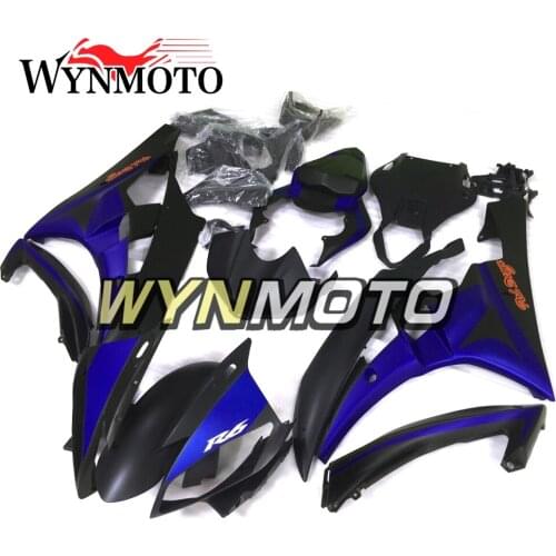 Complete Fairings Kit For Yamaha R6 2006-2007 06 07 Year Injection ABS Plastics Motorbike Kit Blue Black Panels Bodywork Cowling