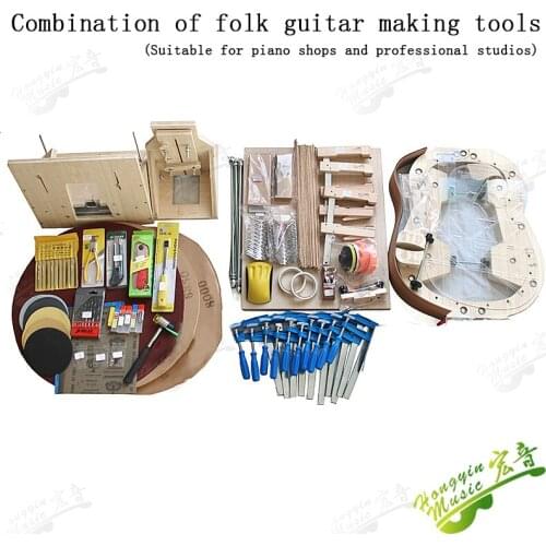 A full set of folk guitar making kit is available exclusively for folk guitar making guitar accessories