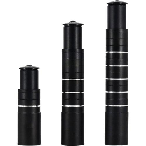 115mm/180mm/210mm Bicycle Fork Stem Extender Bike 28.6mm Handlebar Rise Up Adapter Aluminum Alloy Cycling Height Increased
