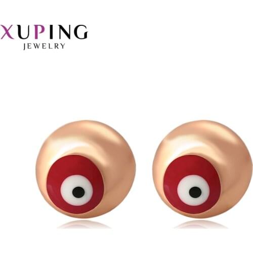 Xuping New Arrival Design Vintage Temperament Rose Gold Color Plated Earrings Jewelry for People Christma Gifts 98766