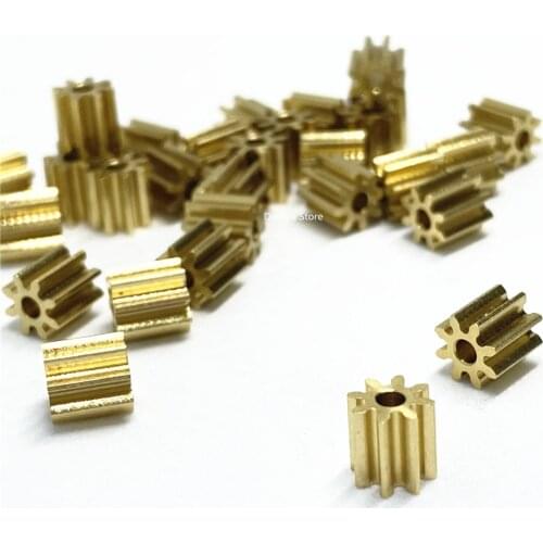 0.6M 8T Coper DIY Parts Gear 1.98mm 2mm HOLE