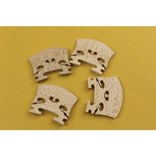 10pcs High quality baroque style Violin Bridges maple wood 4/4 size