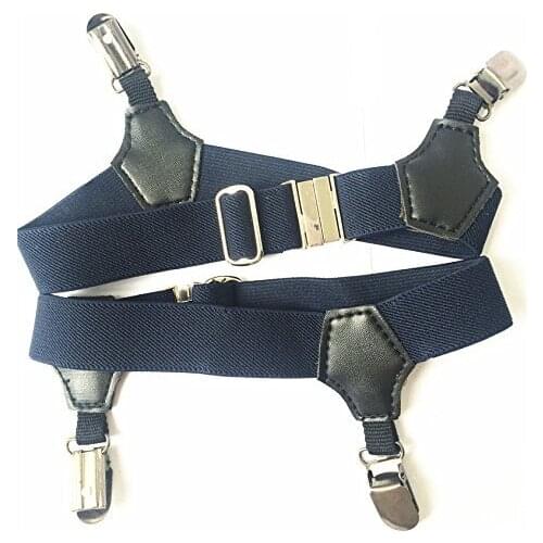 2pcs 6 Colors Sexy Double Clip Thick Thin Women Men Sock Garter Suspender Costume Cosplay Accessories