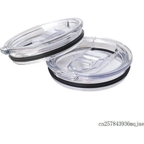 200pcs Seal Splash Bottle Covers Spill Proof Lids for 20oz 30oz Coffee Tumbler Cups Fits Replacement