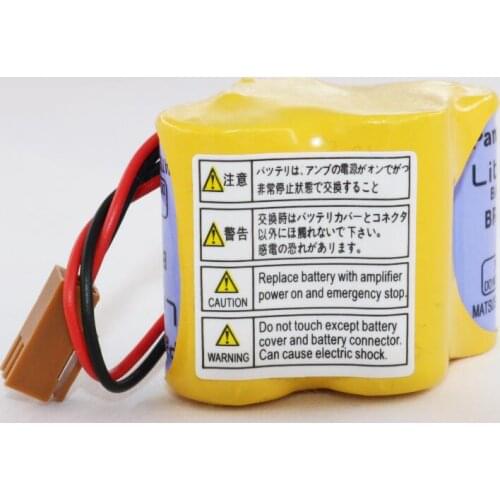 5PCS SALE NEW BR-2/3AGCT4A 6v battery PLC BR-2/3AGCT4A lithium-ion batteries with Brown belt hook plug free shipping