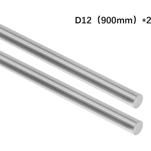 3D Printer Accessories Straight Rod Cylindrical Guide Rod Optical Shaft Guide Rod Piston Rod Chrome Plated Shaft