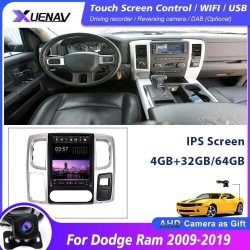 Car Autoradio player for Dodge Ram 2009-2019 multimedia DVD GPS Navigation Auto Stereo headunit player