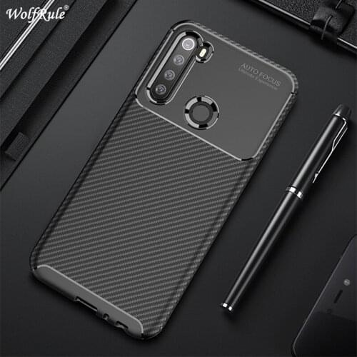 For Xiaomi Redmi Note 8 Case Redmi Note 8 Bumper Soft Carbon Fiber Protective Cover For Xiaomi Redmi Note 8 Phone Case 6.3