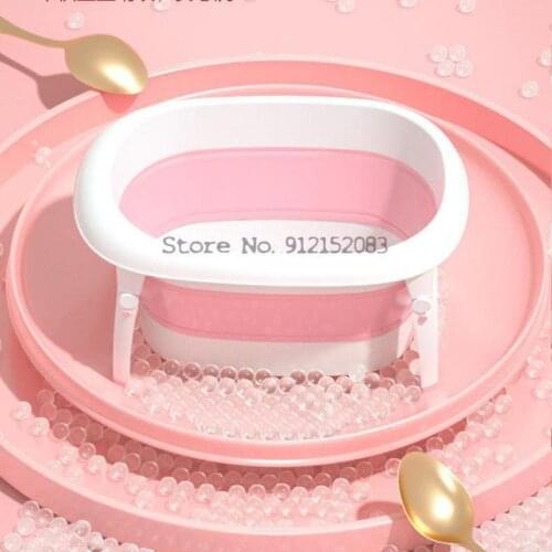 Childrens Foldable Bath Tub Baby Bath Tub Household Swimming Baby Foldable Bath Tub Sitting Bath Tub
