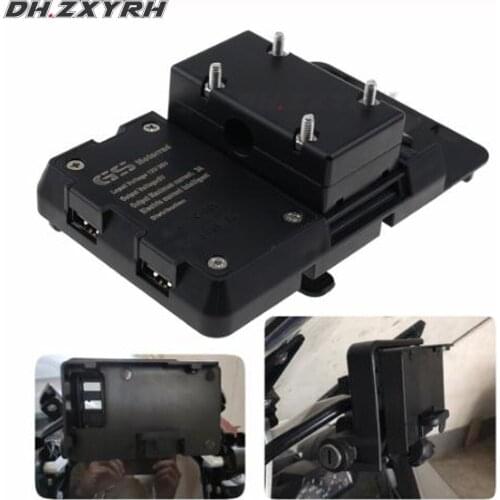 For BMW R1200GS LC&Adventure 2014 2015 2016 2017 for S1000XR R1200RS Motorcycle USB Charger Mobile Phone Holder Stand Bracket