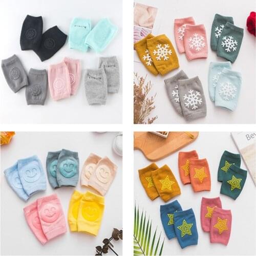 Toddler Kids Knee Protector Pad Baby Soft Anti Slip Crawling Safety Learing Walk knee support protector kneecap For Child