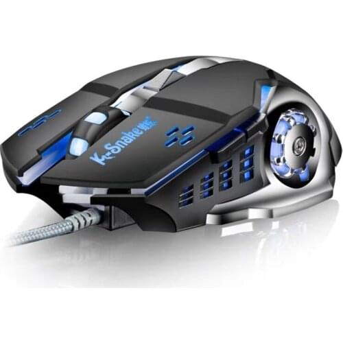 Viper Q5 Mouse USB Wired Computer Macro CF Competitive Game Mouse E-Sports Four Grades DPI