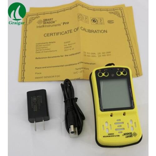AS8900 Handheld modern multifunctional Gas Detector capable of detecting several gases at once