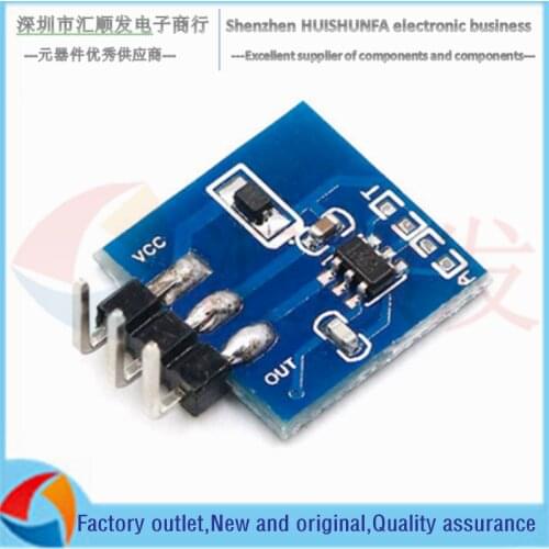 Touch button module capacitive switch can be set to self-locking jog mode TTP223