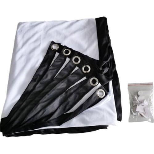 CPDD Projector Screen 150 inch 16:9 Foldable Anti-Crease Portable Projection Movies Screen for Home Theater Outdoor Indoor