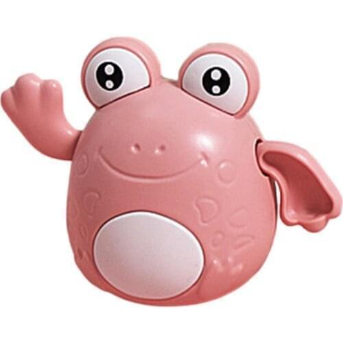 Wind Up Frog Automatic Floating Funny Children Bathing Toys Funny Children Bathing Swimming Pool Water Toys