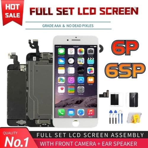 Grade AAA 5.5" Display For iPhone 6 6S Plus LCD Full Set Assembly 100% Complete Touch Digitizer For iPhone 6P Screen Replacement