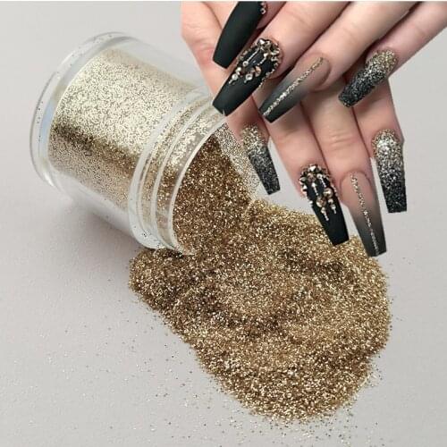1 Bottle Holographic Nail Glitter Powder Shining Sugar Nail Glitter Hot Sale Dust Powder Nail Art Decorations 20 Colors