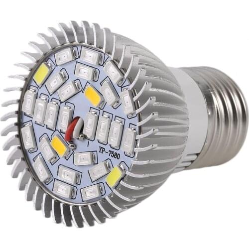 10W 28 Leds Plant Grow Light E27 Grow Bulb Full Spectrum Hydroponics Growth Lamps Special Indoor Plants Growing System Equipment