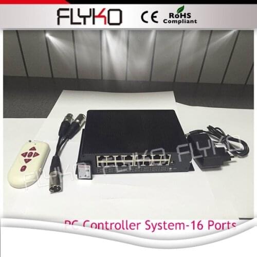 16 port PC controller with DMX function/remote controller