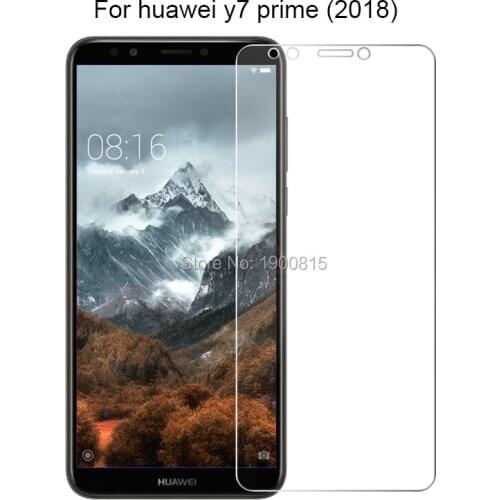 2.5D 9H Front Tempered Glass For Huawei Y7 Prime (2018) Screen Protector Toughened protective film For Huawei Y7 Prime 2018