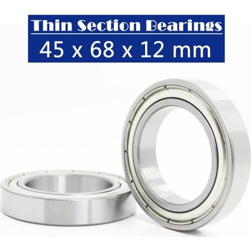 6909ZZ Bearing ABEC-1 (5PCS) 45x68x12 mm Thin Section 6909 ZZ Ball Bearings 6909Z 61909 Z