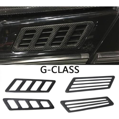 For Mercedes Benz G-class w463 g320 g350 g400 g500 G55 g63 G65 carbon fiber leaf panel side vent