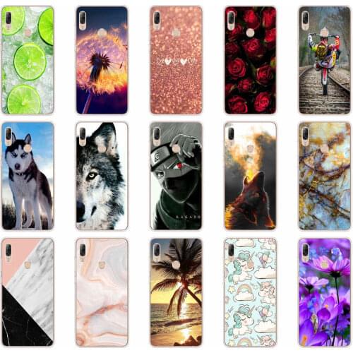 For Lenovo K5 Pro Case 5.99'' inch Cute cat Bumper Soft Silicon Back Cover For Lenovo K 5 Pro Phone Cases Funda Coque K5Pro